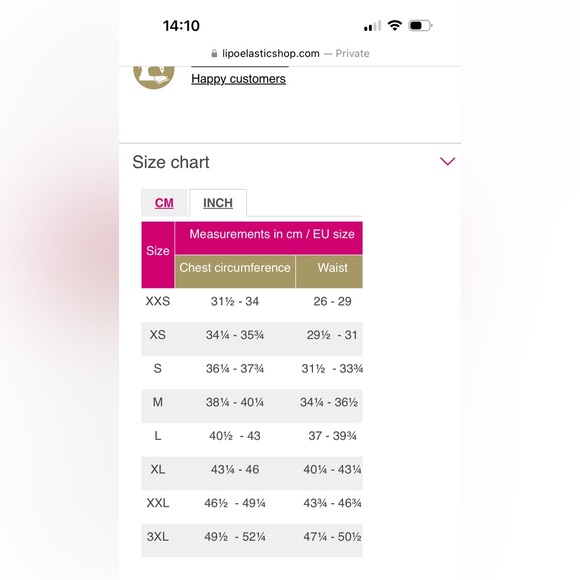 Lipoelastic Post-Surgical Compression Vest (Short Length, L) - Picture 3 of 3